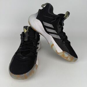 GY6416 Mens Adidas HARDEN STEPBACK 3 BASKETBALL BLACK MARBLED GREY CARBON SZ 7